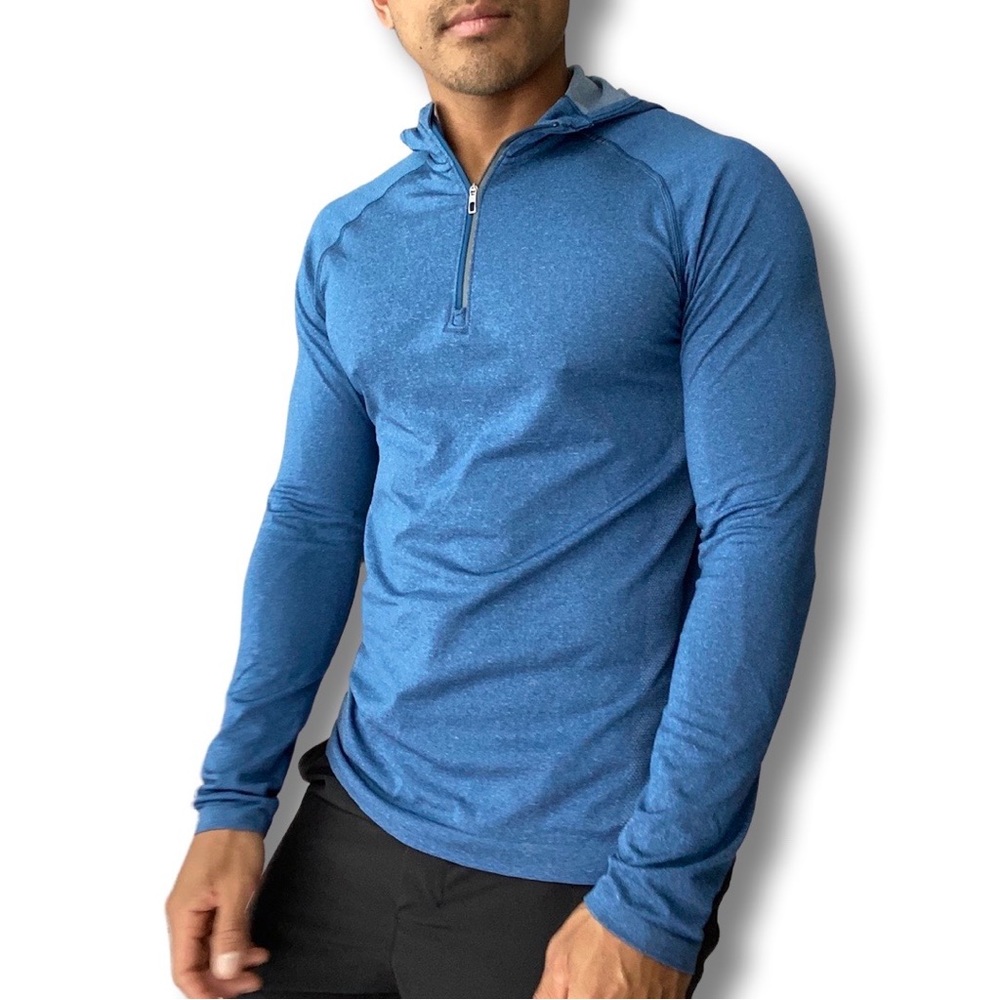 Lululemon athletic shirt - breathable + hoodie
